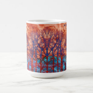Surreale Landschaft Kaffeetasse
