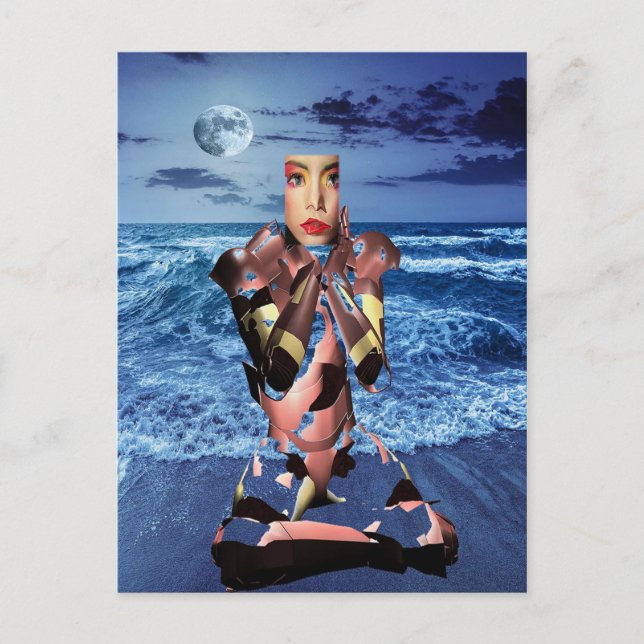 Surreale Träume Postkarte (Vorderseite)