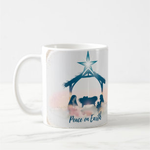 Surreale Weihnachtsgeschichte Frieden auf Erden Mi Kaffeetasse