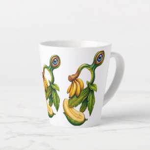Surrealer abstrakter Kunst-Latte-Mug Milchtasse