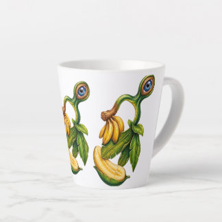 Surrealer abstrakter Kunst-Latte-Mug Milchtasse