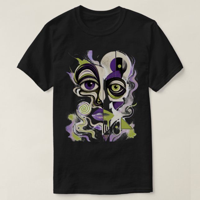 Surrealer Dualismus T-Shirt (Design vorne)