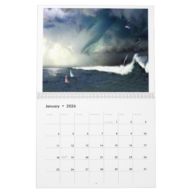 SURREALER KALENDER (Jan 2026)