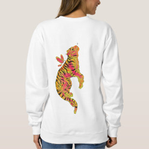 Surrealer Neon-Tiger Sweatshirt