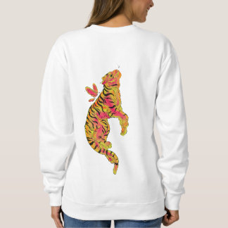 Surrealer Neon-Tiger Sweatshirt