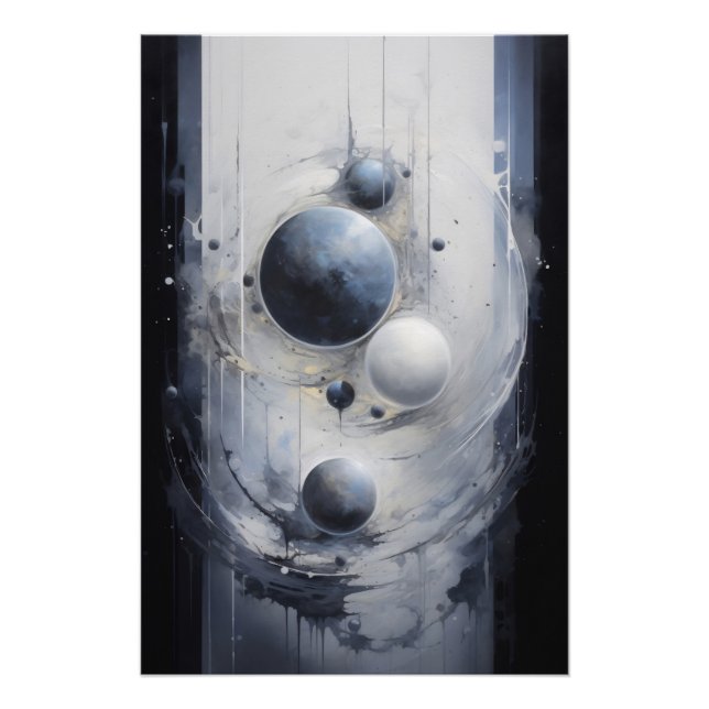 Surrealer Orbit Poster (Vorderseite)