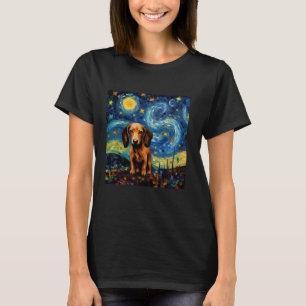 Surrealer Sternennacht-Doxie-Hund T-Shirt