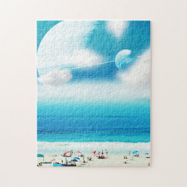 Surrealer Strand Puzzle (Vertikal)