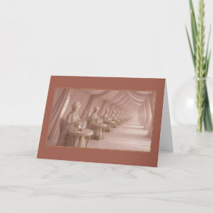 Surrealer Zirkustraum Wahrsager Karte