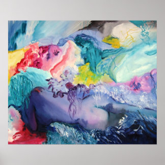 Surrealismus Color Poster