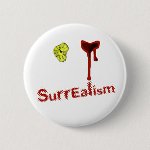 Surrealismus-Knopf Button