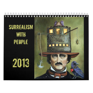 Surrealismus mit Leuten 2013 Kalender