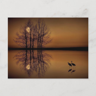 Surrealismus-Postkarte Postkarte