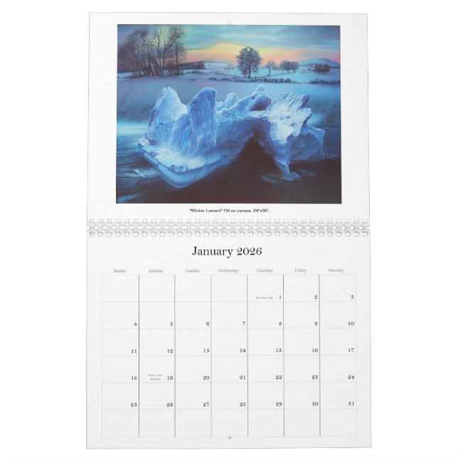 Surrealismus und die Landschaft 2012 durch James Kalender (Jan 2026)