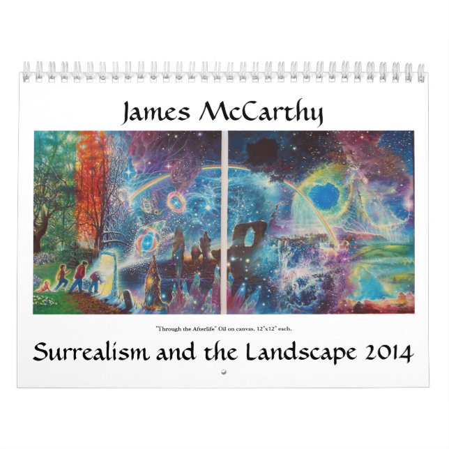 Surrealismus und die Landschaft 2014 James Kalender (Titelbild)