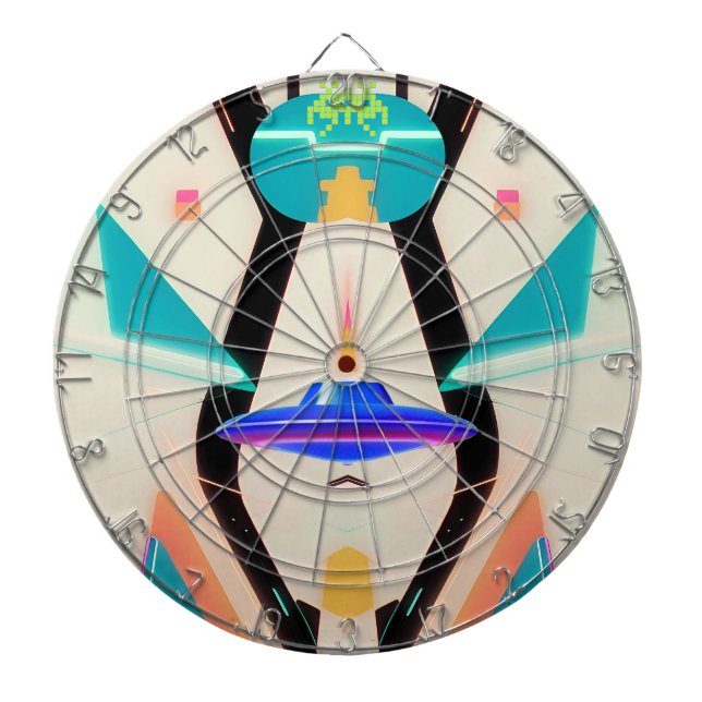 Surrealist Poster 92 Dartscheibe (vorne)