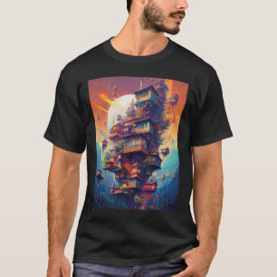 surrealistische Elemente T-Shirt