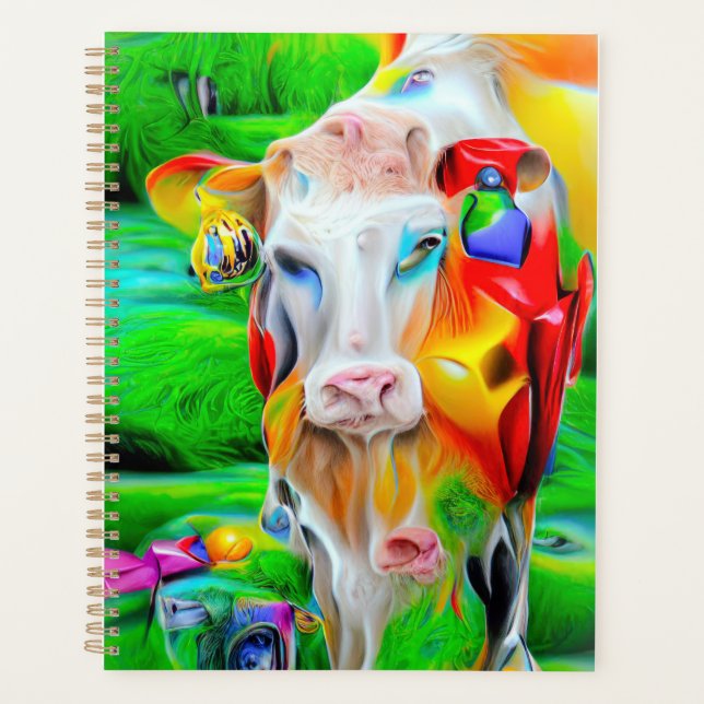 Surrealistische Farm-Kunst Planer (Vorderseite)
