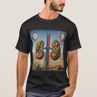 Surrealistische Gemüsenieren T-Shirt