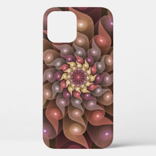 Surrealistische glänzende Blumen moderne abstrakte Case-Mate iPhone Hülle