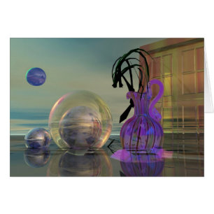 Surrealistische Karte 3d