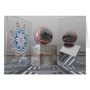 Surrealistische Karte der Fantasie