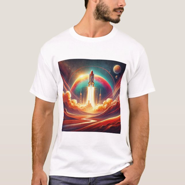 surrealistische Kunst T-Shirt (Vorderseite)