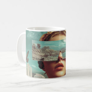 Surrealistische Landschaftsvision, Surrealistische Kaffeetasse