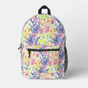 Surrealistischer Garten Bedruckter Rucksack