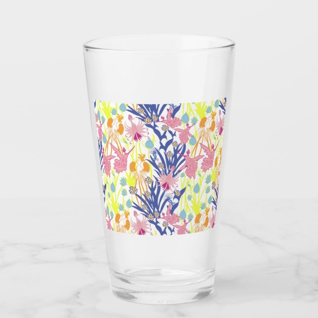 Surrealistischer Garten Glas (Vorderseite)