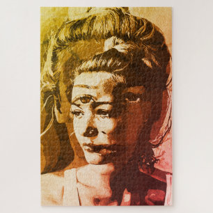 Surrealistisches Multi-Augen-Porträt – Abstrakt Ps Puzzle