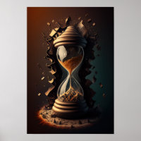 Surrealistisches Stundenglas 2