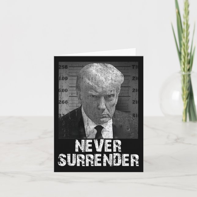 Surrender Pro Trump Karte (Vorderseite)