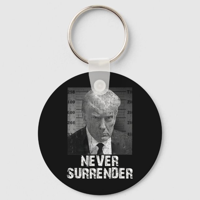 Surrender Pro Trump Schlüsselanhänger (Vorderseite)