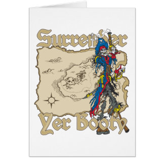 Surrender Yer Hintern Pirate Treasmap