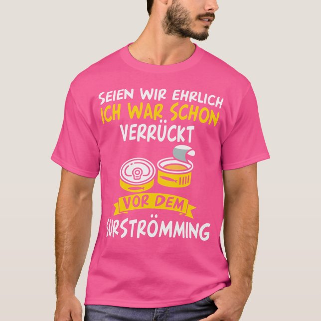 Surstrating Hering Excreation Fish Skunk T-Shirt (Vorderseite)