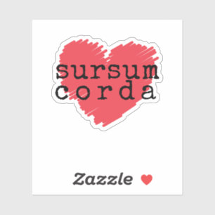Sursum Corda Katholischer Sticker