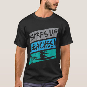 Surup Beaches Light Color Print T-Shirt