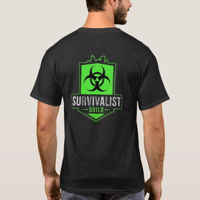 Survivalist Guild (BioGreen) T-Shirt (Rückseite)