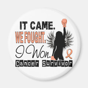 Survivor 22 Uteruskrebs Magnet