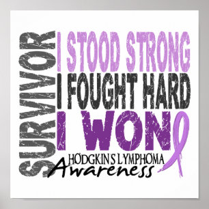 Survivor 4 Lymphoma Hod Poster