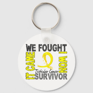 Survivor 5 Hodenkrebs Schlüsselanhänger