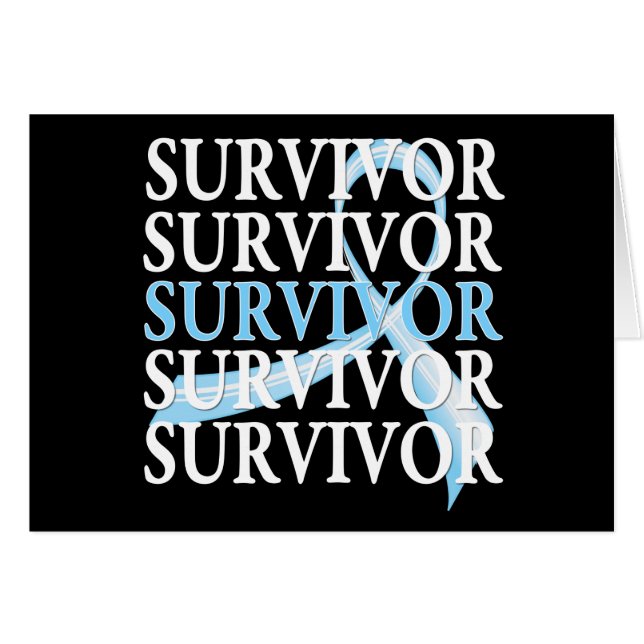 Survivor Collage Prostatakrebs (Vorderseite (Horizontal))