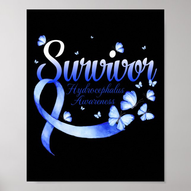 Survivor Hydrocephalus Bewusstsein Poster (Vorne)