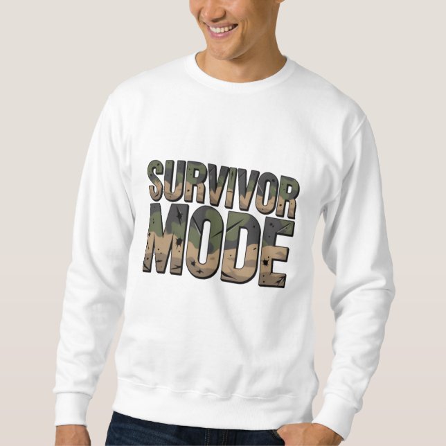 Survivor Mode Tank – Army Power Look (Vorderseite)