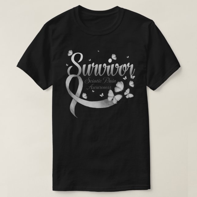 Survivor Scienceschmerzen Butterfly T-Shirt (Design vorne)