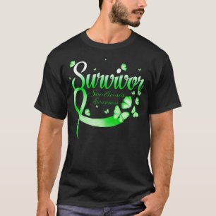 Survivor Scoliosis Awareness Butterfly T-Shirt