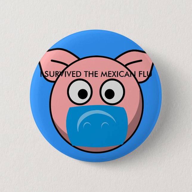 survivorpig button (Vorderseite)