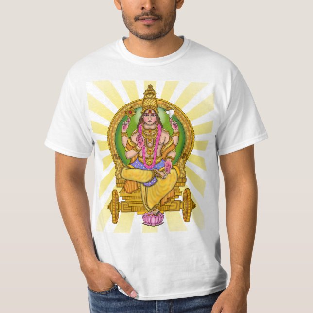 Surya Dev T-Shirt (Vorderseite)