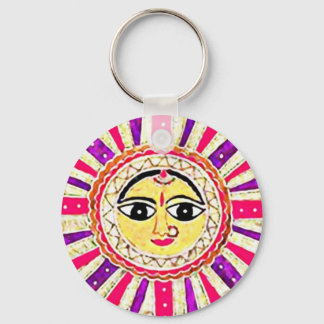 Surya Sun Goddess Schlüsselanhänger